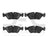 Dynamite Friction 1600-0253-00 Disc Brake Pad Set - Front