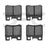 Dynamite Friction 1600-0495-00 Disc Brake Pad Set - Rear