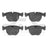 Dynamite Friction 1600-0681-00 Disc Brake Pad Set - Front