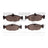 Dynamite Friction 1600-0688-10 Disc Brake Pad Set - Rear