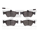 Dynamic Friction 1600-0710-00 Disc Brake Pad Set - Front