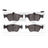 Dynamite Friction 1600-0710-00 Disc Brake Pad Set - Front