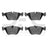 Dynamite Friction 1600-0725-00 Disc Brake Pad Set - Front