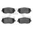 Dynamite Friction 1600-1180-00 Disc Brake Pad Set - Rear