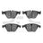 Dynamite Friction 1600-1260-00 Disc Brake Pad Set - Front