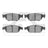 Dynamite Friction 1600-1549-00 Disc Brake Pad Set - Front