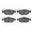Dynamite Friction 1600-1652-00 Disc Brake Pad Set - Front