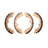 Dynamite Friction 1901-0598-00 Drum Brake Shoe - Rear