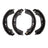 Dynamite Friction 1901-0631-00 Drum Brake Shoe - Rear