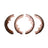 Dynamite Friction 1901-0774-00 Drum Brake Shoe - Rear