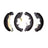 Dynamite Friction 1901-0936-00 Drum Brake Shoe - Rear