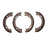 Dynamite Friction 1902-0701-00 Parking Brake Shoe - Rear
