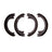 Dynamite Friction 1902-0752-00 Parking Brake Shoe - Rear
