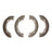 Dynamite Friction 1902-0777-00 Parking Brake Shoe - Rear
