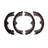 Dynamite Friction 1902-0867-00 Parking Brake Shoe - Rear