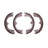 Dynamite Friction 1902-0869-00 Parking Brake Shoe - Rear