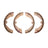 Dynamite Friction 1902-0870-00 Parking Brake Shoe - Rear