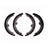 Dynamite Friction 1902-0884-00 Parking Brake Shoe - Rear