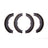 Dynamite Friction 1902-0938-00 Parking Brake Shoe - Rear