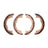 Dynamite Friction 1902-0941-00 Parking Brake Shoe - Rear
