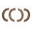 Dynamite Friction 1902-0948-00 Parking Brake Shoe - Rear