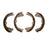 Dynamite Friction 1902-0952-00 Parking Brake Shoe - Rear