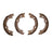 Dynamite Friction 1902-0964-00 Parking Brake Shoe - Rear