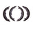 Dynamite Friction 1902-1047-00 Parking Brake Shoe - Rear