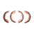 Dynamite Friction 1902-1066-00 Parking Brake Shoe - Rear