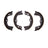 Dynamite Friction 1902-1100-00 Parking Brake Shoe - Rear
