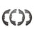 Dynamite Friction 1902-1129-00 Parking Brake Shoe - Rear