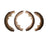 Dynamite Friction 1903-0227-00 Drum Brake Shoe - Front