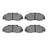 R1 Concepts 2115-0503-00 Disc Brake Pad Set - Front