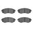 R1 Concepts 2115-0700-00 Disc Brake Pad Set - Front