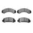 R1 Concepts 2214-0387-00 Disc Brake Pad Set - Front