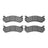 R1 Concepts 2310-0785-00 Disc Brake Pad Set - Front or Rear