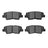 R1 Concepts 2310-1313-00 Disc Brake Pad Set - Rear