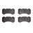 R1 Concepts 2310-1405-00 Disc Brake Pad Set - Front