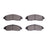 R1 Concepts 2310-1723-00 Disc Brake Pad Set - Front