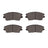 R1 Concepts 2310-1847-00 Disc Brake Pad Set - Front
