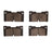 R1 Concepts 2310-2173-00 Disc Brake Pad Set - Front