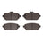 R1 Concepts 2311-1837-00 Disc Brake Pad Set - Front