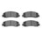 R1 Concepts 2400-1333-00 Disc Brake Pad Set - Front
