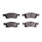 R1 Concepts 2400-1904-00 Disc Brake Pad Set - Front