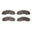 R1 Concepts 2400-2223-00 Disc Brake Pad Set - Front