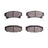 R1 Concepts 2551-0354-00 Disc Brake Pad Set - Rear