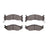 R1 Concepts 2551-0524-00 Disc Brake Pad Set - Front