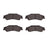 R1 Concepts 2551-0729-00 Disc Brake Pad Set - Rear