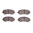 R1 Concepts 2551-0856-00 Disc Brake Pad Set - Front