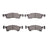 R1 Concepts 2551-0934-00 Disc Brake Pad Set - Front
